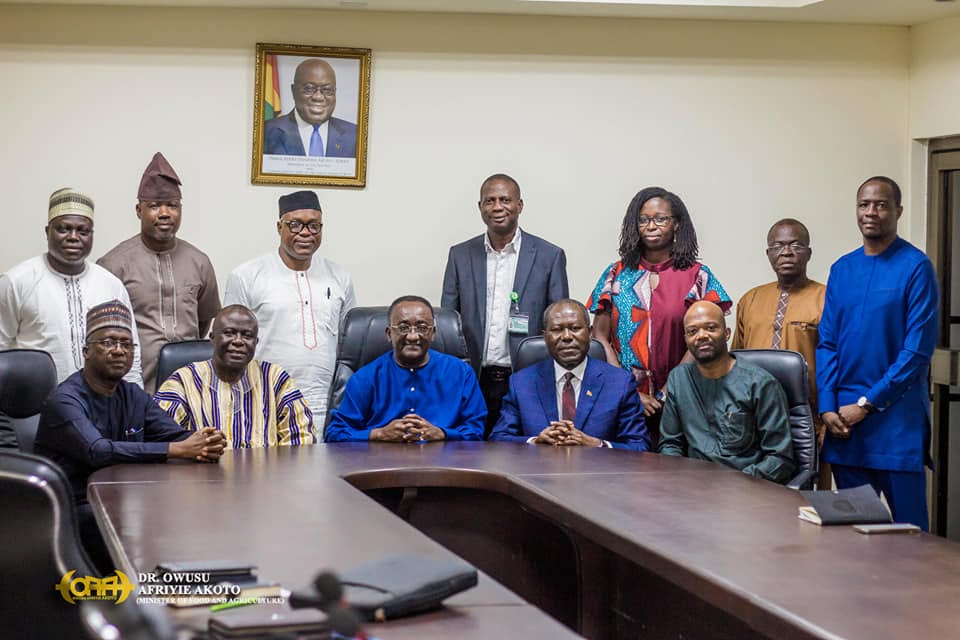 Delegates at an agricultural policy conference in Accra